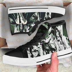 cifer ulquiorra high top shoes custom bleach anime for fans