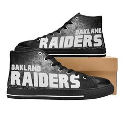 ralders nfl custom canvas high top shoes