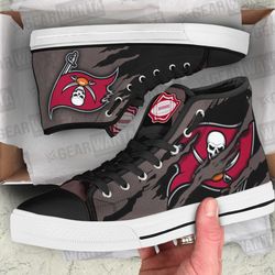 tb buccaneers high top shoes custom for fans