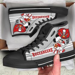 tb buccaneers high top shoes custom mickey for fans