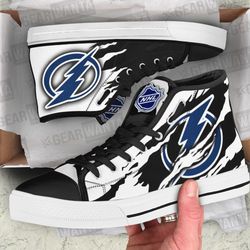 tb llghtnlng high top shoes custom for fans