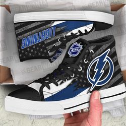 tb llghtnlng high top shoes custom for fans