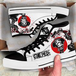 tony tony chopper high top shoes japan style for fans one piece anime