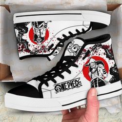 usopp high top shoes japan style for fans one piece anime