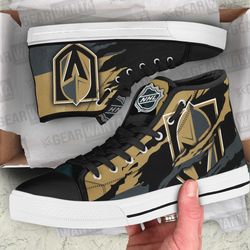 vegas goiden knlg high top shoes custom for fans