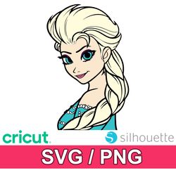 frozen svg and png files bundle for cricut and silhouette - vector images, clipart 7