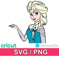 frozen svg and png files bundle for cricut and silhouette - vector images, clipart 8