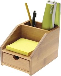 stationary organizer wood box