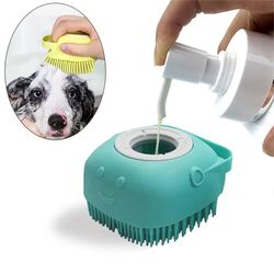 bath massag brush for pets