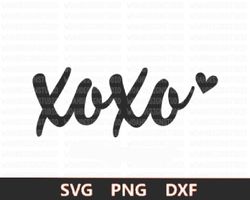 xoxo svg, valentine's day svg, love svg, svg files, cricut and silhouette cut files