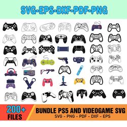 200+ ps5 and videogame bundle svg, game controllers s, trending svg, cricut & silhouette cut files, svg files for cricut