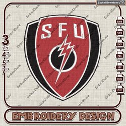 ncaa st. francis red flash logo embroidery design ,ncaa st. francis red flash embroidery, ncaa embroidery file