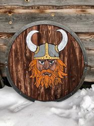 warrior viking shield, medieval shield, custom shield, norse shield, larp viking shield, sca shield, round shield, vikin