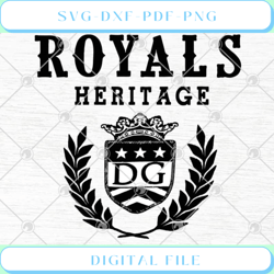 dolce and gabbana royals heritage dg svg png eps dxf