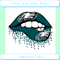 eagles sexy lip svg, sport team svg, philadelphia eagles svg, eagles svg