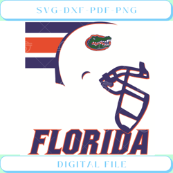 florida gator helmet svg sport svg, helmet svg, stripe svg