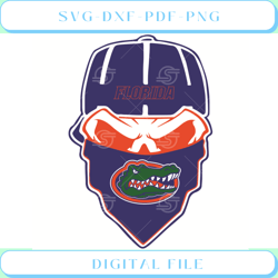 florida gator ninja face svg sport svg, ninja face svg, florida svg