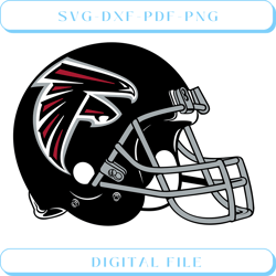 atlanta falcons helmet svg cut file