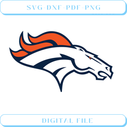 denver broncos logo svg