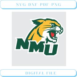 buy northern michigan wildcats logo vector eps png files - carol shirt store