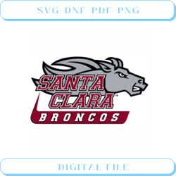 buy santa clara broncos vector eps png files