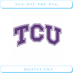 buy tcu horned frogs football team logo vector eps png files