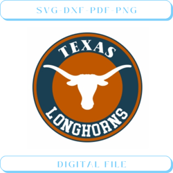 buy texas longhorns circle logo eps png online in usa