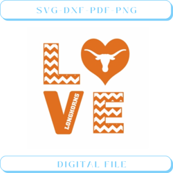 buy texas longhorns love logo eps png online in usa