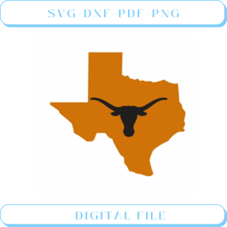 buy texas longhorns map logo eps png online in usa