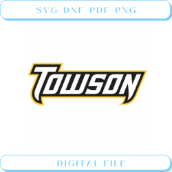 buy towson tigers football logo vector eps png files