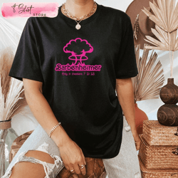 barbenheimer movie black barbie t shirt funny meme, custom shirt