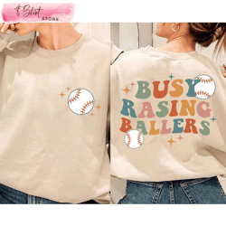 busy raising ballers funny baseball mom shirt mothersday ideas, custom shirt