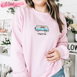 pogue life sweatshirt p4l outer banks netflix merch, custom shirt