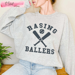 raising ballers sweatshirt baseball mama shirt funny mothers day gift, custom shirt