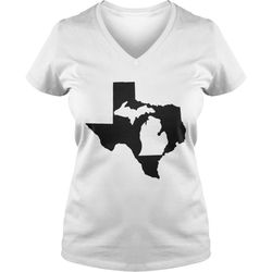 living in texas and youre from michigan shirt