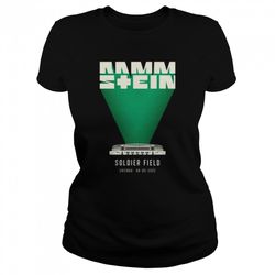 rammstein soldier field chicago tour 2022 shirt