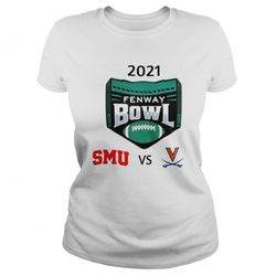 2021 fenway bowl smu mustangs vs uva cavaliers shirt