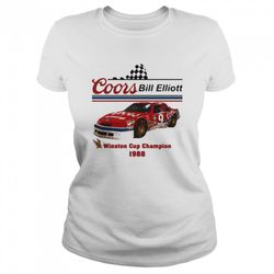 coors bill elliott winston cup champion 1988 shirt