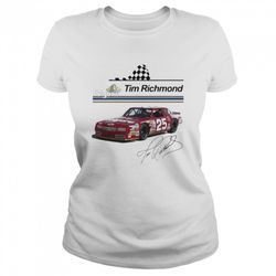 folgers tim richmond nascar signature shirt