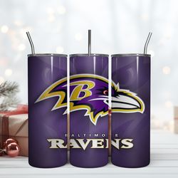 baltimore ravens 20oz tumbler wrap