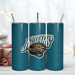 jacksonville jaguars 20oz tumbler wrap