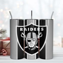 las vegas raiders 20oz tumbler wrap