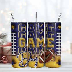 baltimore ravensgame day 20oz tumbler wrap