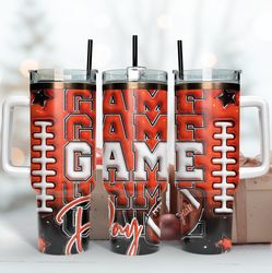 cincinnati bengalsgame day 40oz tumbler wrap