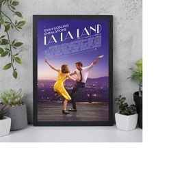 la la land canvas, retro dancing wall art, la la land dancing art, la la land poster art, mordern canvas, home decor, wa