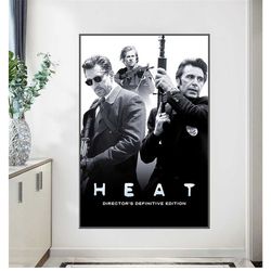 heat 1995 movie poster film art print home wall decor print bar 94