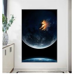 2022 moonfall  movie poster room decoration printing bordless bar 292,bar 293,bar 294