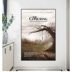 the conjuring 2013 movie poster art home decor print idea gift  bar 137