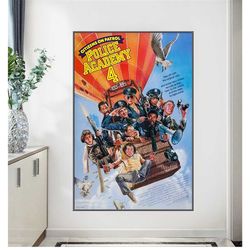 police academy 4  1987 movie poster wall art home decorposter bar 215