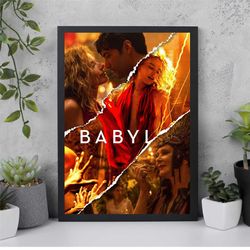 babylon movie custom poster prints, room decorations, movie art, gifts for him/her, movie prints, art prints